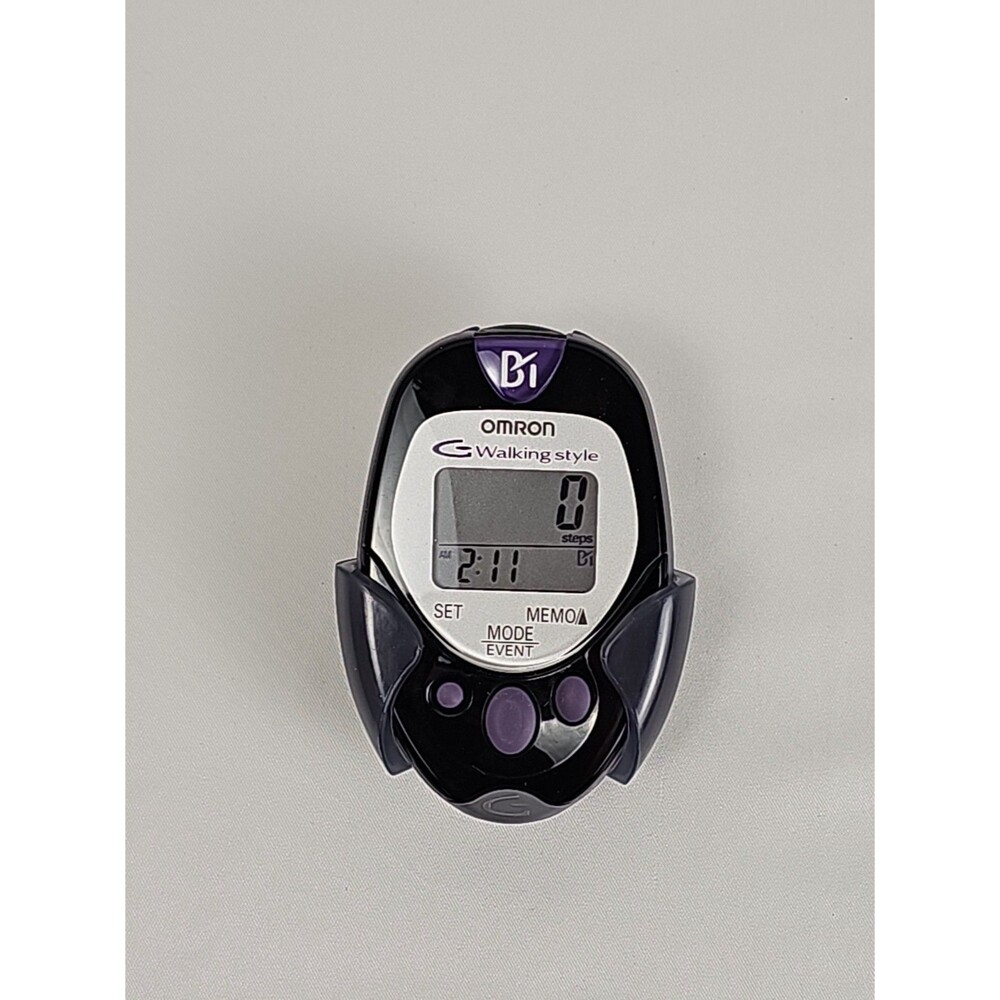 Omron Walking Style Pocket Pedometer HJ-720ITFFP Activity Tracker w/ Manual